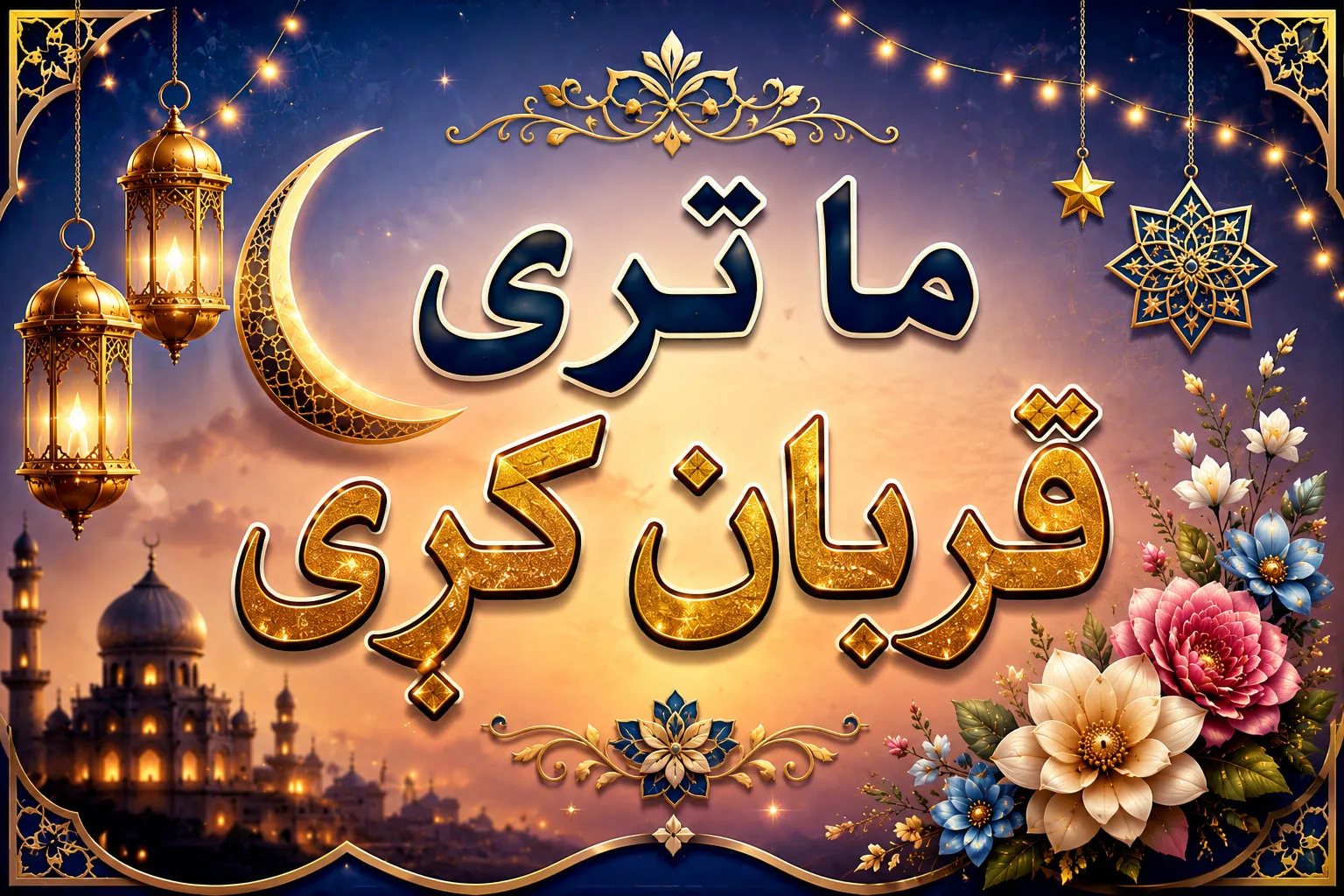 ما ترې قربان کړې