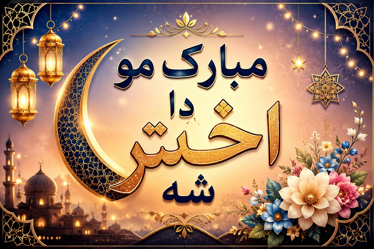 مبارک مو دا اختر شه